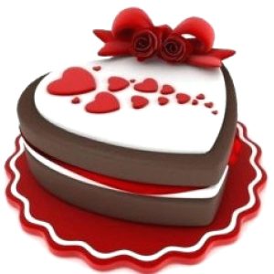 Heart-Shaped Cake