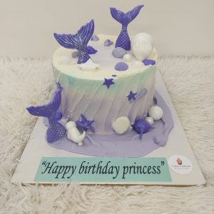Mermaid Theme Cake