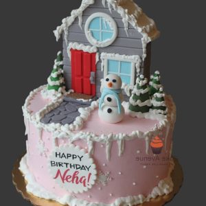 Sweet Home Theme Cake