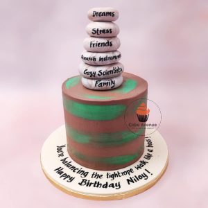Scholar Vibes Cake