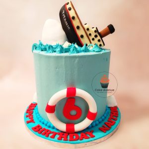 Titanic Theme Cake