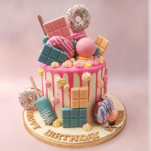 Donut Theme Cake