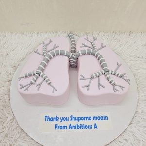 Lung shape Cake