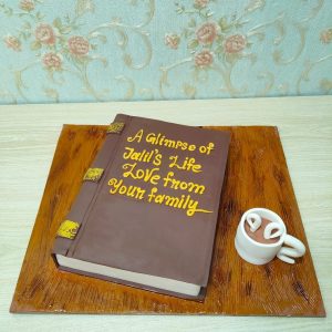 Book Theme Cake