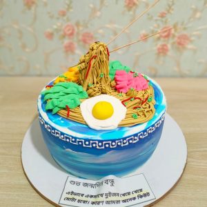 Vegan Ramen cake